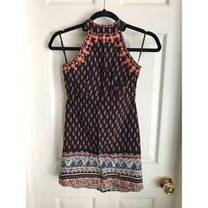 LF Millau Printed Halter Dress